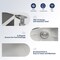 Wrightmaster 28 in. Undermount 16-Gauge Double Bowl Stainless Steel Workstation Kitchen Sink with Bottom Grids ZOR-UX281910A2-64 - alternate 4
