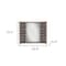 Homeroots 24" Light Gray Wood Floating Single Door Bathroom Vanity And Medicine Cabinet 543580 - alternate 3