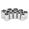 Performance Tool 10 pc. Socket Set, Metric, 3/8 in. Dr., Storage Rail W38202 - alternate 1