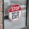 Signmission Stop Not an Exit, 6 inch X 6 inch, Vinyl Decal, 2PK OC-D-2PACK-6-268 - alternate 2