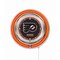 Holland Bar Stool Co Philadelphia Flyers Double Neon 15" Clock, NHL Clk15PhiFly - alternate 1