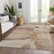 Homeroots 10' X 14' Brown Beige And Taupe Floral Washable Indoor Outdoor Area Rug 582241 - alternate 4