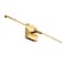 Jonathan Y Makena 28" Modern Minimalist Dimmable Integrated LED Metal Wall Sconce, Brass Gold JYL7022B - alternate 1