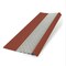 Waterlock Micromesh Flat Aluminum/SS Gutter Guard, Scotch Red, 100ft WM-FLT-100-SCR - alternate 1