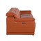 Homeroots 107" Camel Italian Leather Reclining Metal USB Sofa 720286 - alternate 5