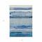 Homeroots 3' X 5' Blue Abstract Washable Indoor Outdoor Area Rug 608637 - alternate 5