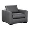 Manhattan Comfort Cleo Upholstered Accent Chair in Pewter AC1949-PT - alternate 2