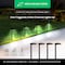 Home Zone Security Mesh-Linkable Solar LED Contemporary-Style Security Pathway Light, 300 Lumens, 4PK ELI1576G - alternate 3