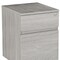 Homeroots 16" Gray Wood Drawer Filing Cabinet 723074 - alternate 4