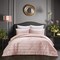 Homeroots Blush Queen Polyester 180 Thread Count Washable Down Comforter Set 528889 - alternate 4