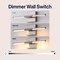 Jonathan Y McKenna 16.25" Modern Minimalist Dimmable Integrated LED Metal Wall Sconce, Nickel JYL7039E - alternate 7