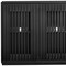 Homeroots 39in Black Wood Accent Cabinet 691667 - alternate 4