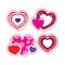 Trend Sweet Hearts/Cherry Mixed Shapes Stinky Stickers, 72-Piece Set, 6PK T83040 - alternate 3
