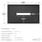 Anzzi 59 in. x 32 in. Barrier-Free ShowerBase in Black with Center Drain, SMC Construction, Slip-Resistant SB-AZ408C-BL - alternate 7