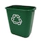 Rubbermaid Commercial WASTEBASKET MEDIUM SMFG295606GRN - alternate 3