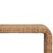 Homeroots 48in Beige and Brown Boucle and Solid Wood Upholstered Bench 723429 - alternate 5