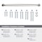 Amerock Renown 18 inch 457mm Center-to-Center Satin Nickel Appliance Pull BP54056G10 - alternate 2
