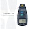 Neiko Digital Tachometer with 2.5 to 99,999 RPM Accuracy, RPM Gauge Marker with Batteries Included 20713A - alternate 5