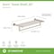 Symmons Duro 22 inch Towel Shelf with Mounting Hardware 363TS-22-STN - alternate 3