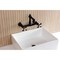 Kingston Brass Double-Handle Wall Mount Bathroom Faucet, Matte Black KS7250AX - alternate 3