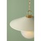 Mitzi Ressi 1 Light Pendant 20 In. Aged Brass/Soft Cream H926701S-AGB/SCR - alternate 5