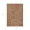 Homeroots 10' X 14' Brown And Beige Geometric Washable Indoor Outdoor Area Rug 596967 - alternate 5