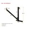 Mytee Products 1 Tier Shipping Container Pipe Rack 18 1/8in(L) x 16in(H), 550 lbs WLL Steel CNT-PIPERACK1 - alternate 6