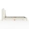 Martha Stewart Amelia Queen Upholstered Platform Bed with Curved Headboard and Cushioned Siderails TW-3WDB02B-Q-OWH-MS - alternate 3