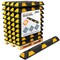 Jrex Safety 48 in Rubber Parking Block Curb Stop, Yellow Reflective Strip, Half Pallet 50 PBSY-JR-4-FP50 - alternate 1