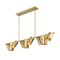 Z-Lite Lumina Modern Gold 9 Light Linear Chandelier 7520-9L-MGLD - alternate 6