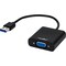 Rocstor USB 3.0 MALE TO VGA FEMALE 6IN Y10A178-B1 - alternate 4