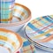 Laurie Gates California Designs Casablanca 12 Piece Melamine Dinnerware Set in Multi 135263.12 - alternate 6