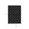 Homeroots 9' X 12' Black And White Geometric Washable Indoor Outdoor Area Rug 613546 - alternate 3