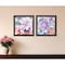 Homeroots Set Of Two Clematis Black Framed Print Wall Art, 2PK 408168 - alternate 4