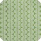 Homeroots 8' Green And Ivory Round Ogee Washable Indoor Outdoor Area Rug 601562 - alternate 5