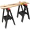 Performance Tool Heavy Duty Poly Sawhorse Set, 2PK W54009 - alternate 4