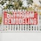 Signmission Bathroom Remodeling, 18 Inch x 48 Inch, Vinyl Banner B-30483 - alternate 3