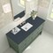 James Martin Vanities Breckenridge 60 in. Single Vanity, Smokey Celadon, w/ 3 CM Charcoal Soapstone Quartz Top 330-V60S-SC-3CSP - alternate 3