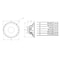 Jbl Woofer 8Pw PRO is a woofer, designed to respond at low and mid frequencies 8 Ohms 8PWPRO-8 - alternate 3
