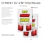 Signmission Frozen Strawberry Lemonade, Vinyl Decals Only 24 Inch x 36 Inch, Vinyl Decal, 2PK DSB-2436-2PACK-FrozenStrawberryLemonade - alternate 2
