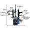Atlas Automotive Equipment Tc755 W/ Dual Arms, 1EA ATLAS TC755DAA TIRE CHANGER - alternate 4