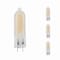 Bulbrite LED Filament, 1.8 Watt Dimmable T5 Light Bulb, Frost Finish, GY6.35Base, 2700K, 140 Lumens, 4PK 862043 - alternate 1