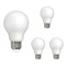 Bulbrite 100 - Watt Equivalent A19 Dimmable Medium Screw LED Light Bulb Soft White Light 3000K, 4PK 862832 - alternate 1