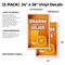 Signmission Orange Julius, Vinyl Decals Only 24 Inch x 36 Inch, Vinyl Decal, 2PK DSB-2436-2PACK-Orange Julius - alternate 2