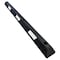 Traffic Kontrol Parking Wheel Stop, 6ft Long, Black With White Stripes, Recycled Rubber, Lag Bolt Hardware TK-PS-6-BKWH-B-KIT - alternate 6