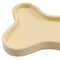 Homeroots 8in Light Yellow Resin Handmade Geometric Trinket Tray 724185 - alternate 3