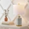 Jonathan Y Diana 23.5 in. Traditional Classic Ceramic and Metal Ginger Jar LED Table Lamp, Green/White/Brass Gol JYL3050D - alternate 6
