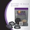 Coverguard CGM Overpatch, Omnipod 5 Insulin Pod, Black Cross-strap Design, Waterproof Adhesive, Anti-Fray, 25PK 101-301B - alternate 4
