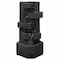 Gardenised Water Fountain with LED Light for Indoor and Outdoor Accent with Soothing Waterfall Sound QI004812 - alternate 1