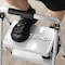 Wrightmaster 2-Step Lightweight Steel Step Stool, 7 ft. Reach with Non-Marring Feet, 330 lbs. Capacity Zoro1172white - alternate 4